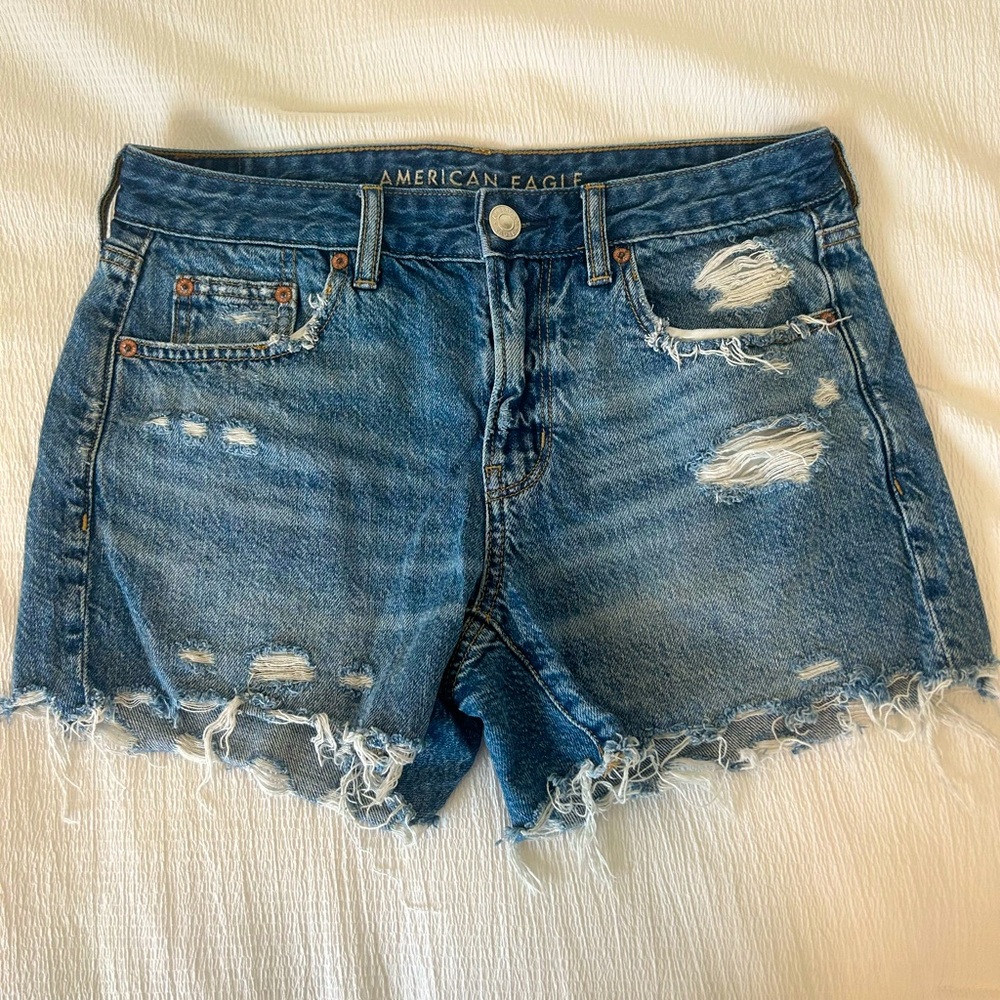 American Eagle outfitters light blue denim wash shorts